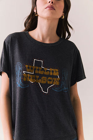 WIllie Nelson Graphic Stretchy Tee