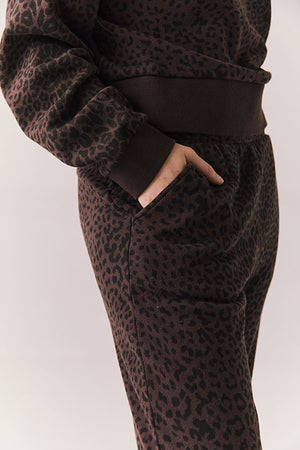 Lady in Leopard Soft Sweatshirt/Hoodie/Joggers (sold Separtely)