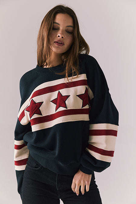 Starstruck cozy sweatshirt