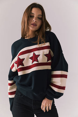 Starstruck cozy sweatshirt