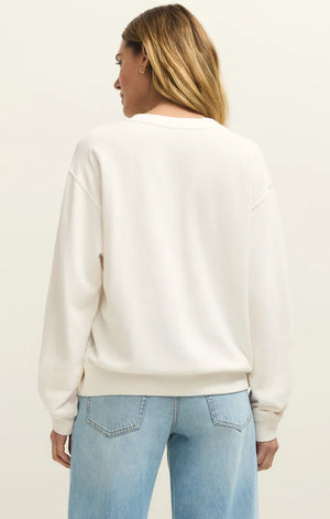 Salty Boyfriend Sweatshirt By Z Supply