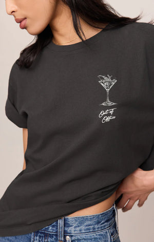 Martini Graphic Tee by S Zupply