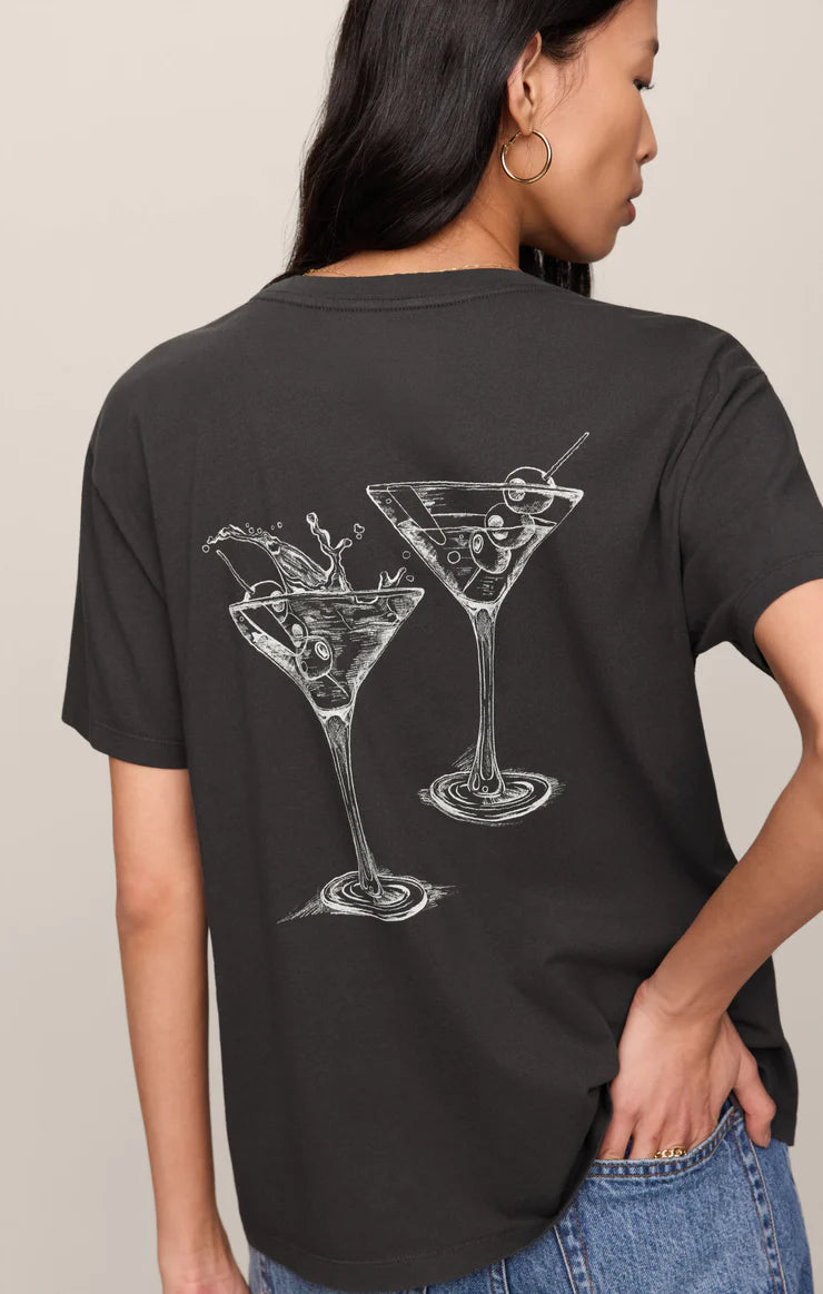 Martini Graphic Tee by S Zupply