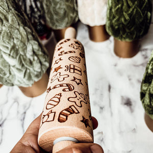 Holiday Rolling Pin Set 4 options!