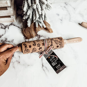 Holiday Rolling Pin Set 4 options!
