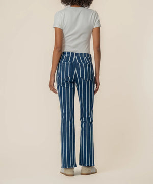 Kelsey Denim Flare Pants by KUT