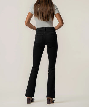Black Natalie High Rise Fab Ab Bootcut jeans!