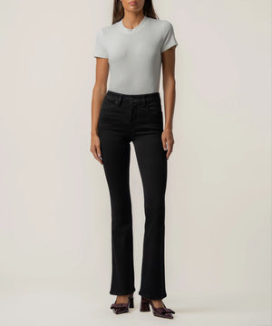 Black Natalie High Rise Fab Ab Bootcut jeans!