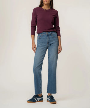 Avery High Rise Straight Leg jeans