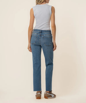 Avery High Rise Straight Leg jeans