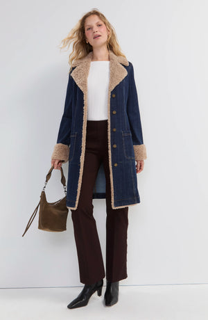 Sheena Sherpa Trimmed Jacket