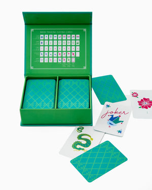 Oh My Mahjong Birdie Playing Cards
