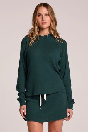 RaeLynn Waffle Knit Hoodie and Skorts