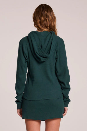 RaeLynn Waffle Knit Hoodie and Skorts