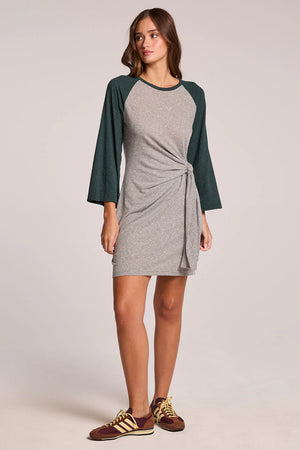 Jersey Babe T-shirt side tie Dress
