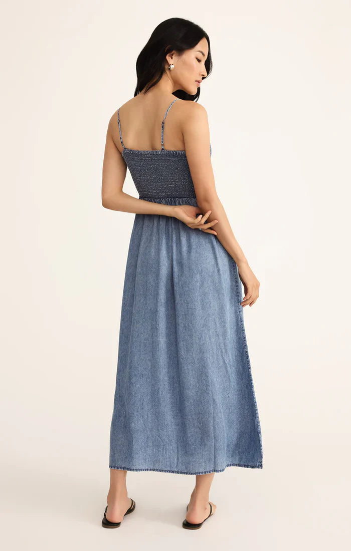BaySide Chambray Maxi Dress By Z Supply