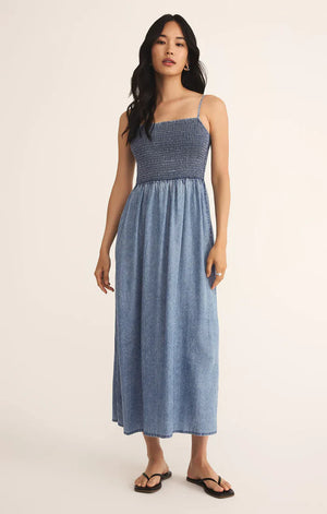 BaySide Chambray Maxi Dress By Z Supply