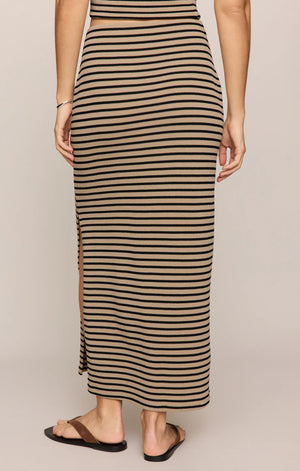 Ainslee Striped Midi Skirt By Z SUPPLY (RESTOCK!!)  BEST SELLER