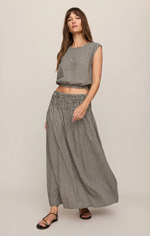 Gingham Skirt Set By Z Supply