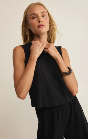 Sloane Textured Tank--Sloane Textured Slub Pant Set (sold Separately) By Z SUPPLY