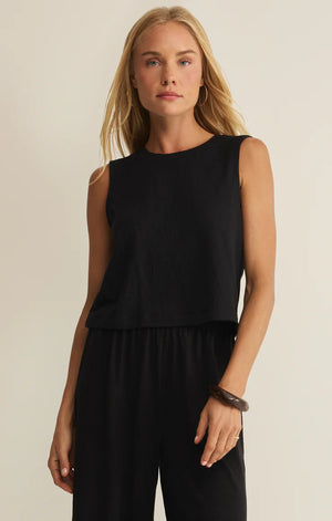 Sloane Textured Tank--Sloane Textured Slub Pant Set (sold Separately) By Z SUPPLY