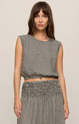 Gingham Skirt Set By Z Supply
