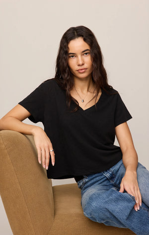 Nomad Slub V Neck Tee by Z Supply (2 colors)