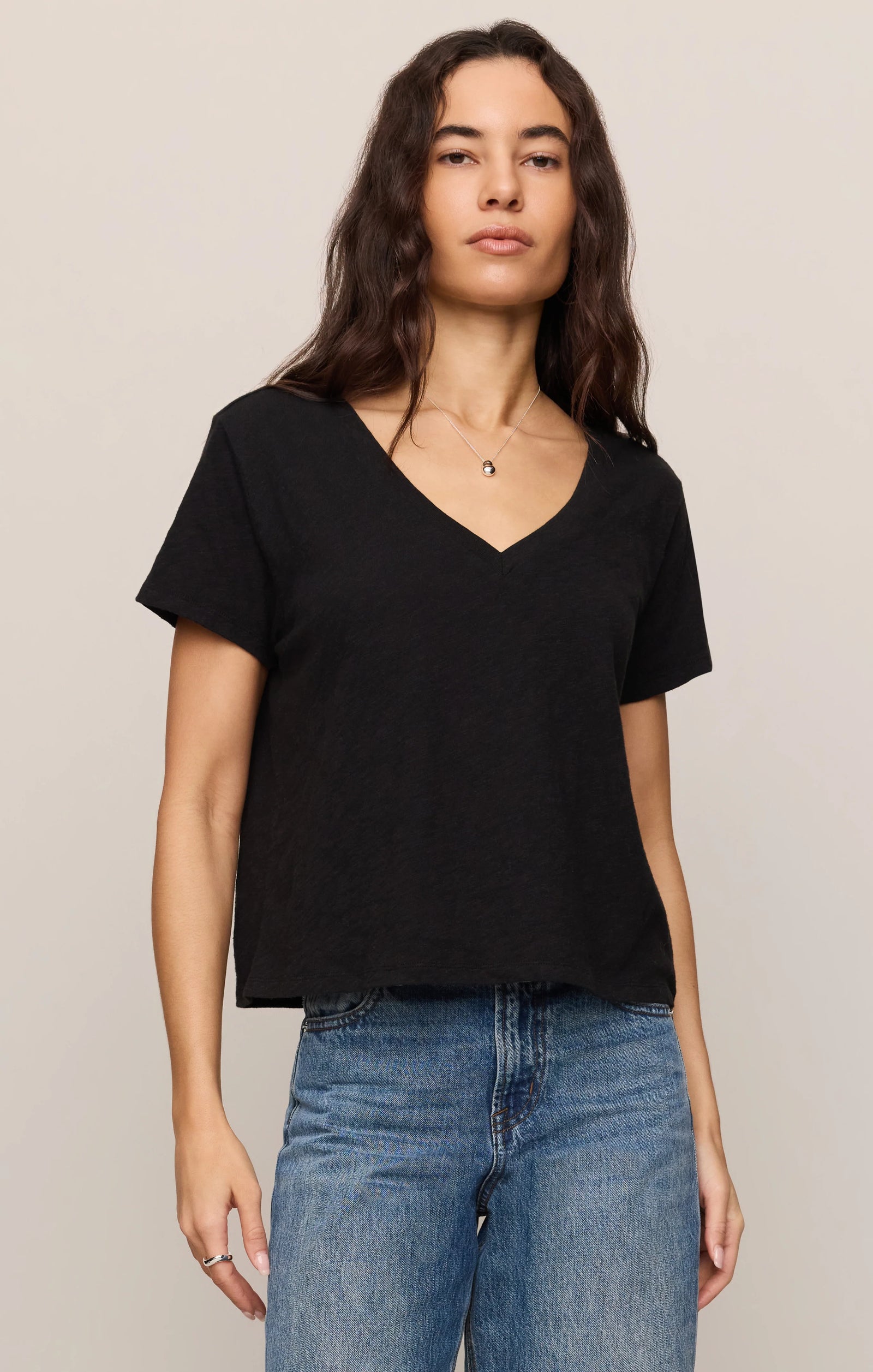 Nomad Slub V Neck Tee by Z Supply (5 colors)
