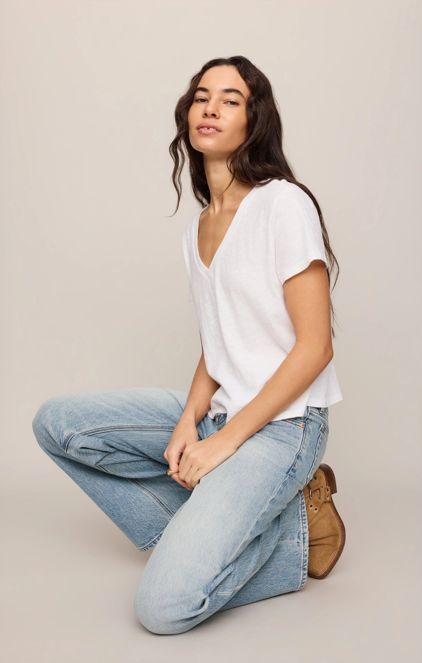 Nomad Slub V Neck Tee by Z Supply (5 colors)