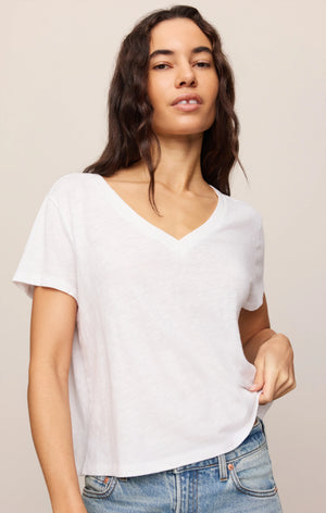 Nomad Slub V Neck Tee by Z Supply (2 colors)