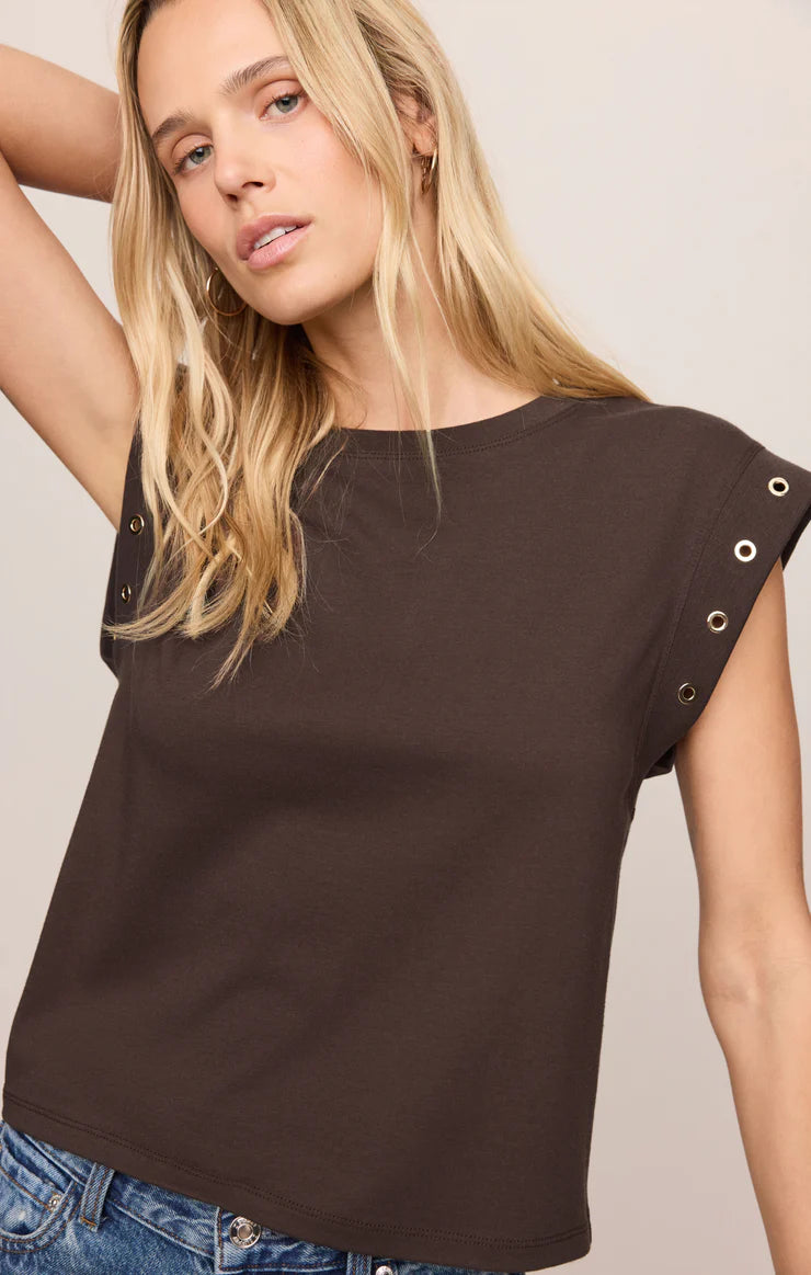 Camino Grommet Muscle Tee By Z Supply (2 colors)