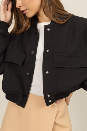 Elaina Elevated Utility Bomber Jacket