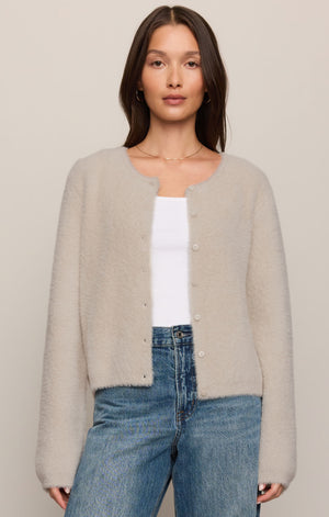 Winterglow Puffy Cardigan By Z supply