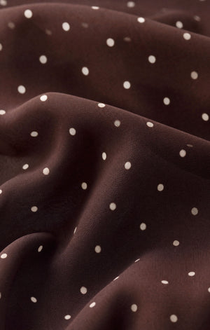 Eda Polka Dot Mesh Midi Skirt by Z Supply