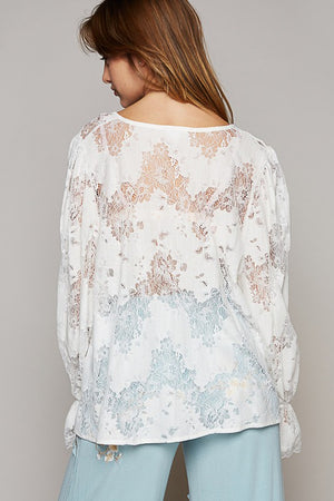 Jealous Much Lace Top