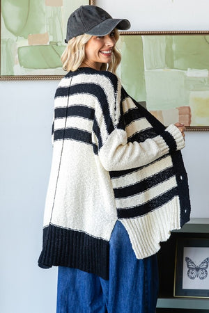 Sally Striped Cardigan RESTOCK