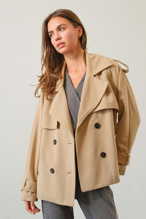 Dexter Double Breasted Trench Coat