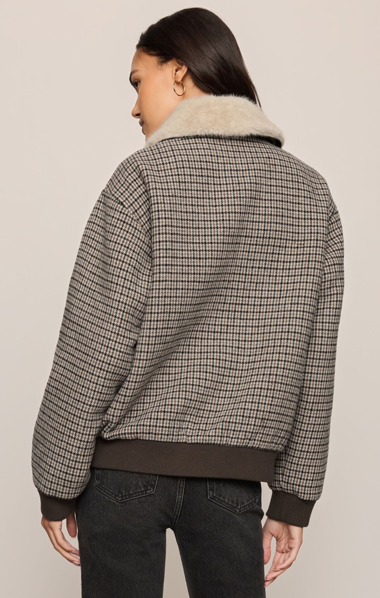 Tavi Plaid Bomber Jacket by Z Supply