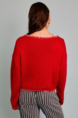 Feeling Merry Cropped Sweater