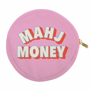 Mahj (Mahjong) Canvas Pouch-(3 options) Where are the Jokers-Mahj Money--