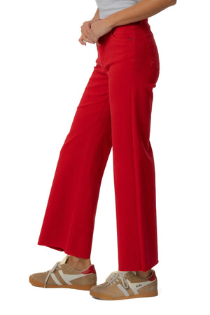Meg High Rise Dark Red Jeans