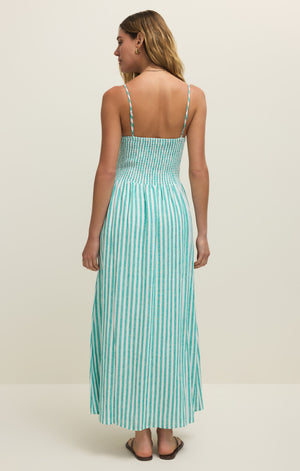 Bayside Striped Midi Dress By Z Supply