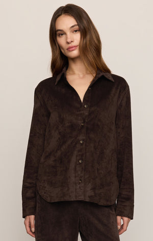 Maren Suede Shirt