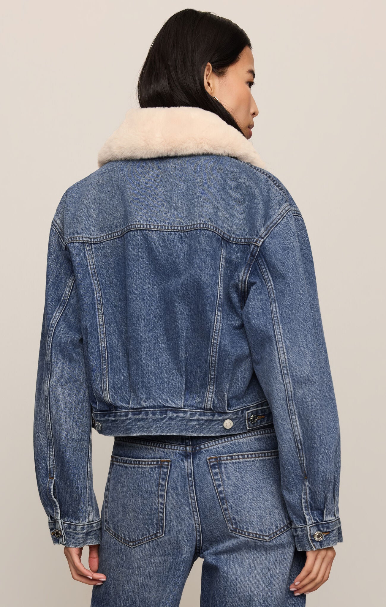 The Daily Fur Denim Jacket By Z Supply
