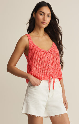 Tate Lace Up Sweater Top from Z Supply