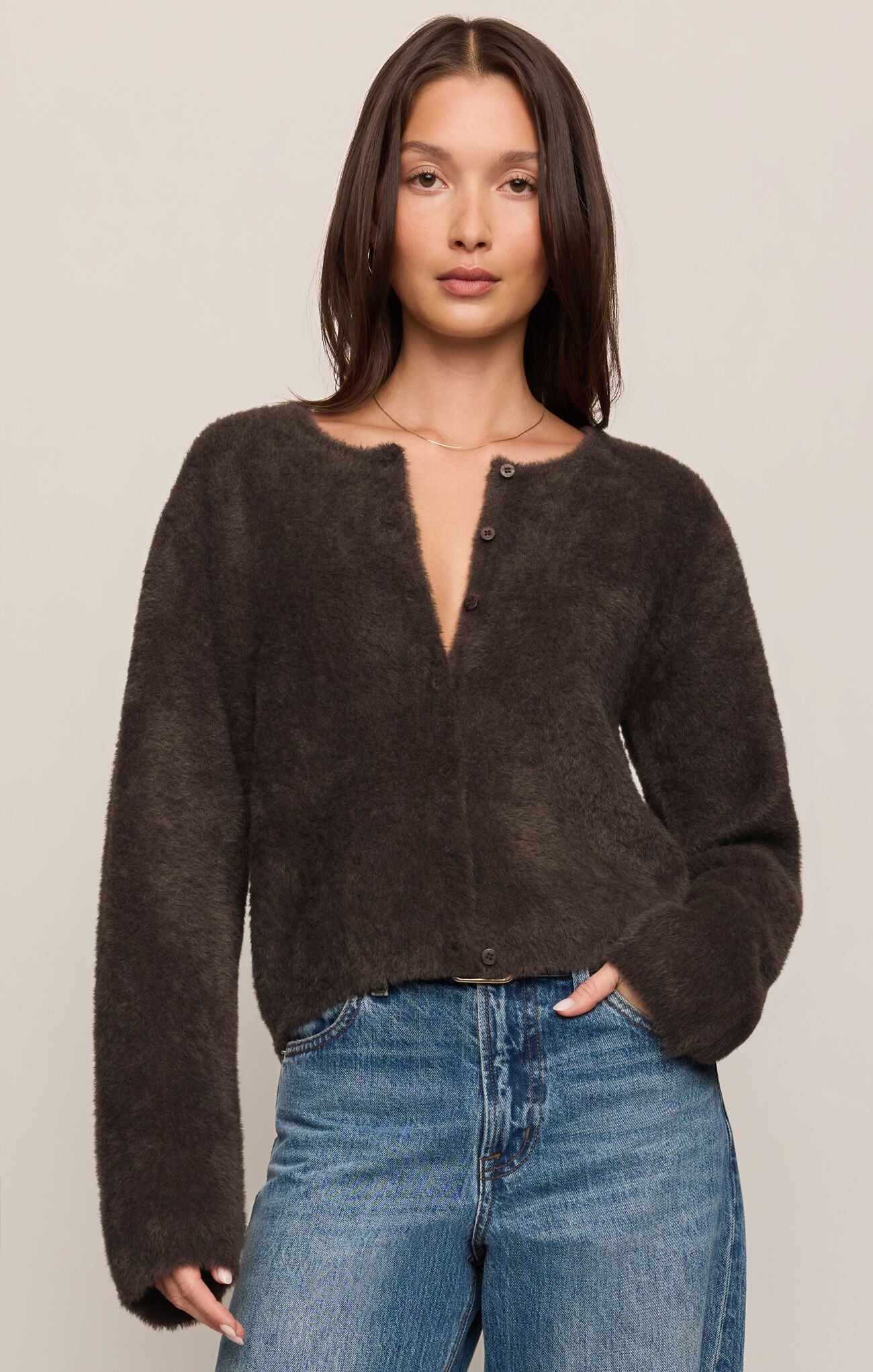 Winterglow Fluffy Cardigan by Z Supply