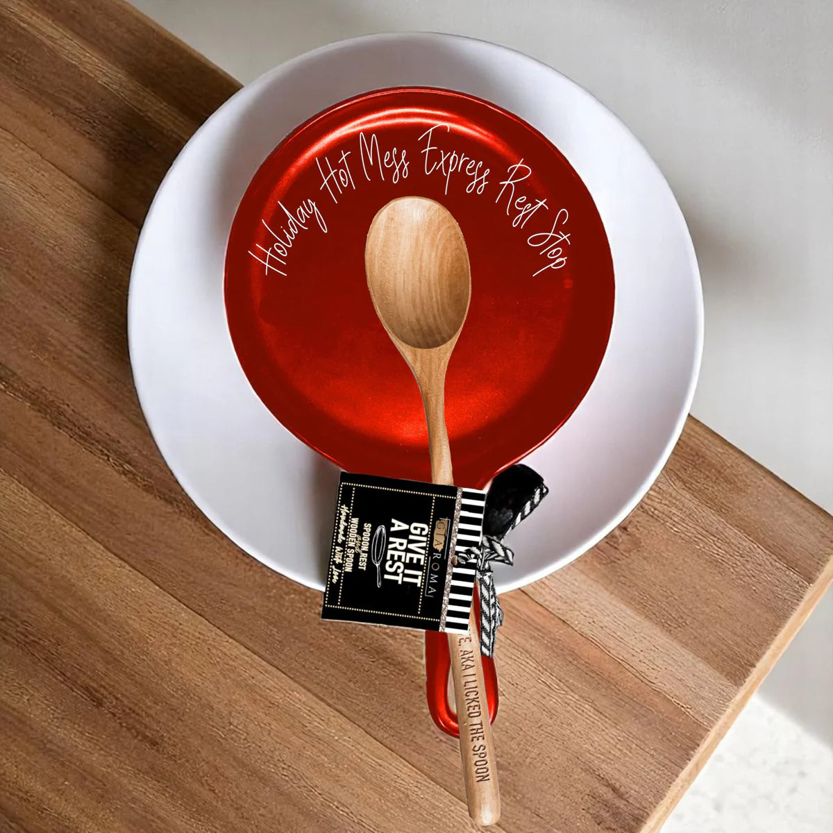 Holiday Spoon Rest set (2 sayings)