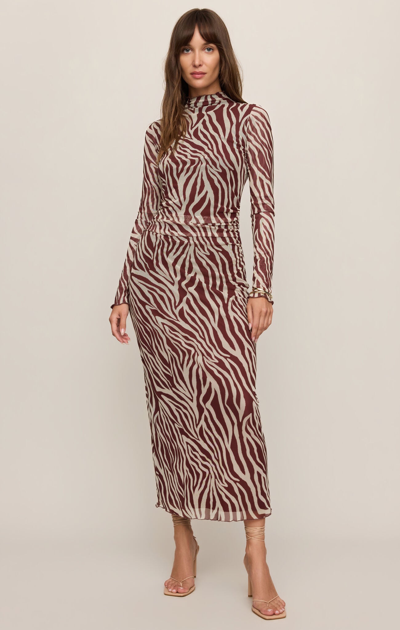 Sevilla Zebra Mesh Midi By Z Supply