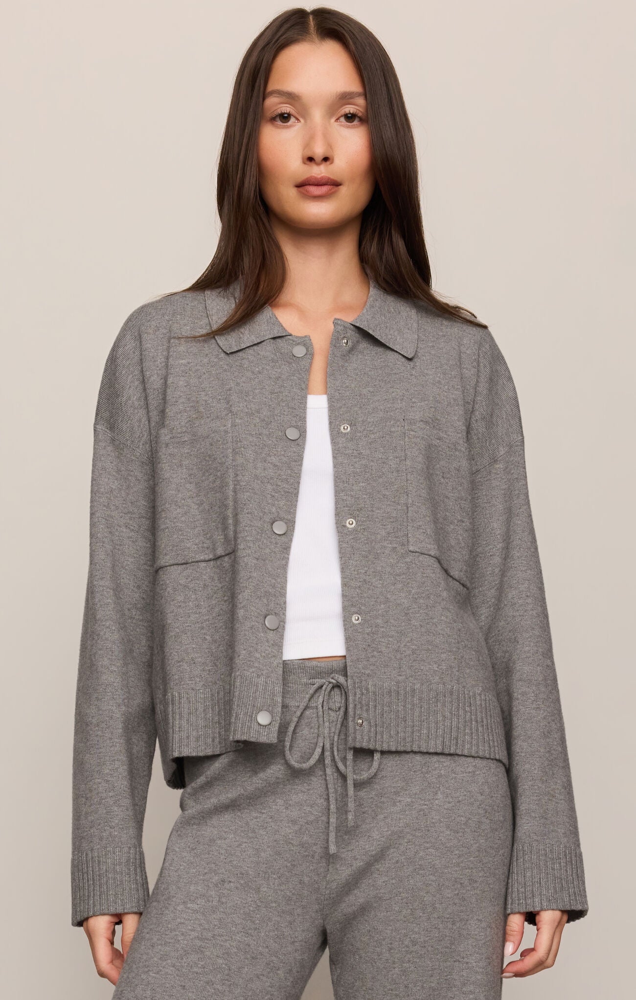 Slowdown Sweater Jacket & Take it Easy Pant By Z Supply