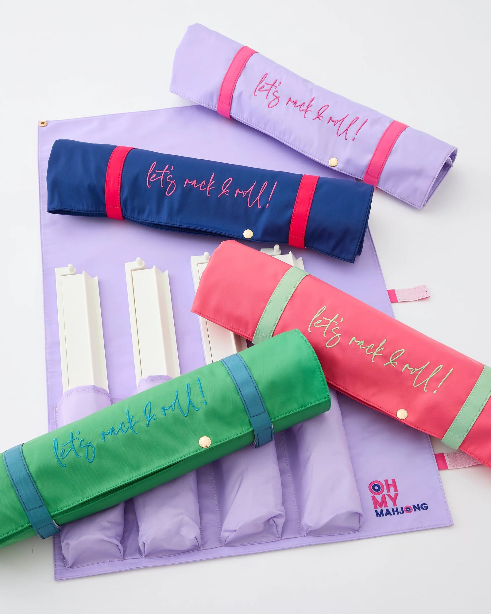 Oh My Mahjong Rack & Roll Bag
